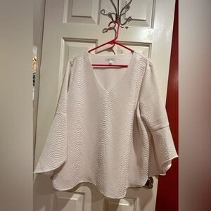 Calvin Klein women’s balloon sleeve top